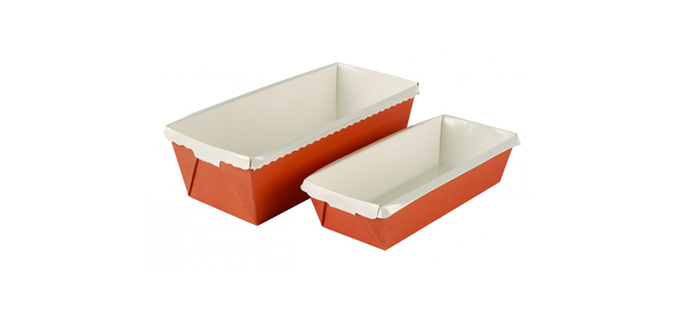 Moule à Cake en Carton 20 x 8 cm Optima (x40)