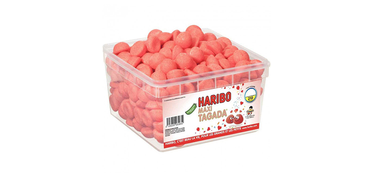 Maxi Tagada x 210 - Boîte Bonbon Haribo