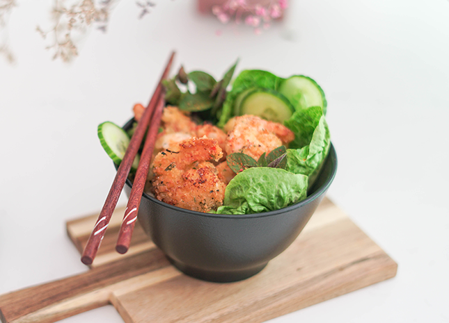 tempuras de crevettes