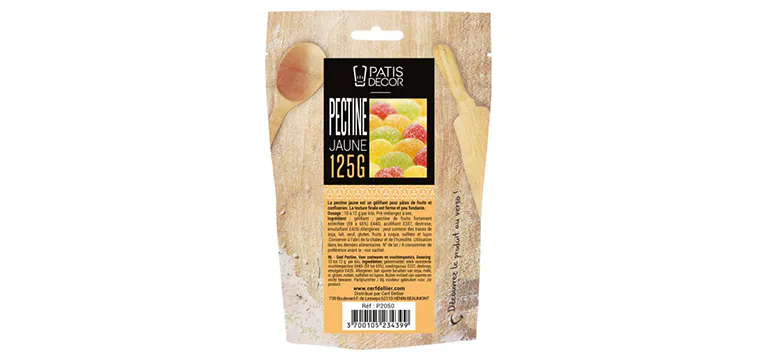 Pectine Jaune 125 g Patisdécor