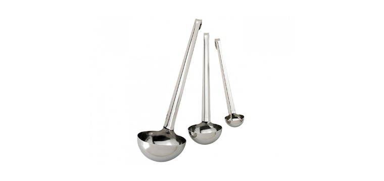 Louche (Pochon) Ø 6 cm monobloc en inox