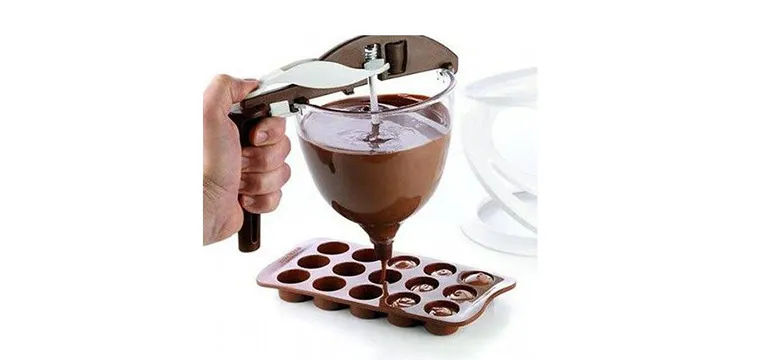 Entonnoir à piston 0,80 L Funnel Choc