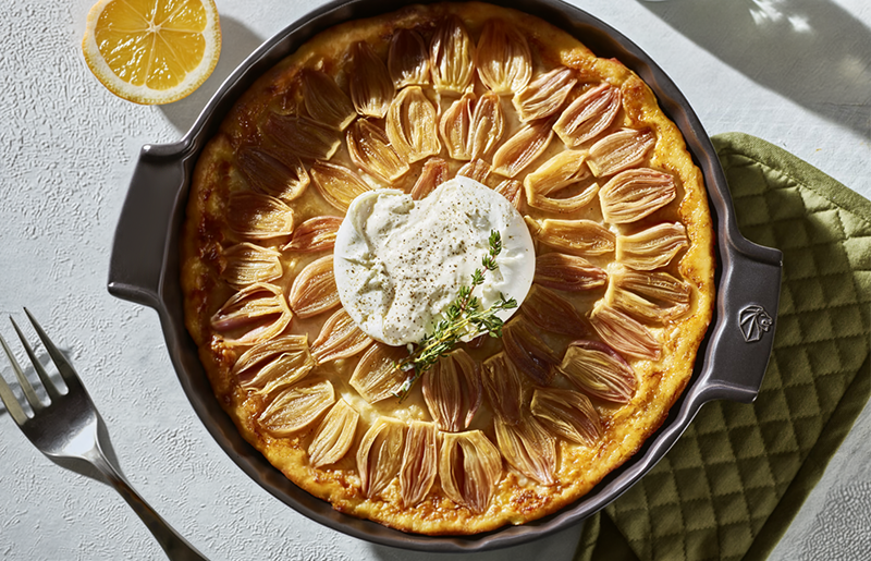 Image de la recette Tarte tatin échalotes