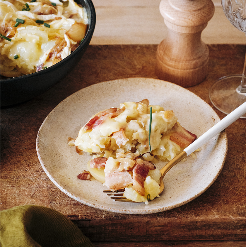 Tartiflette casera