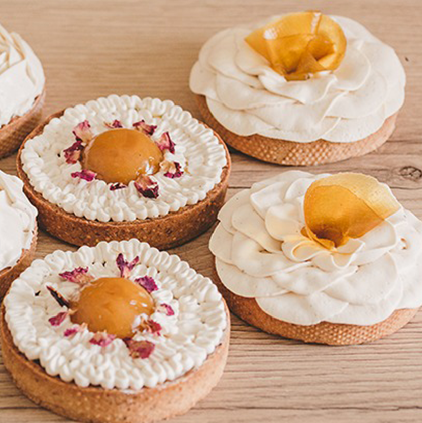 tartelettes vanille fruits exotiques