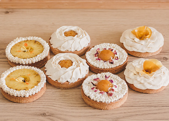 tartelettes vanille fruits exotiques