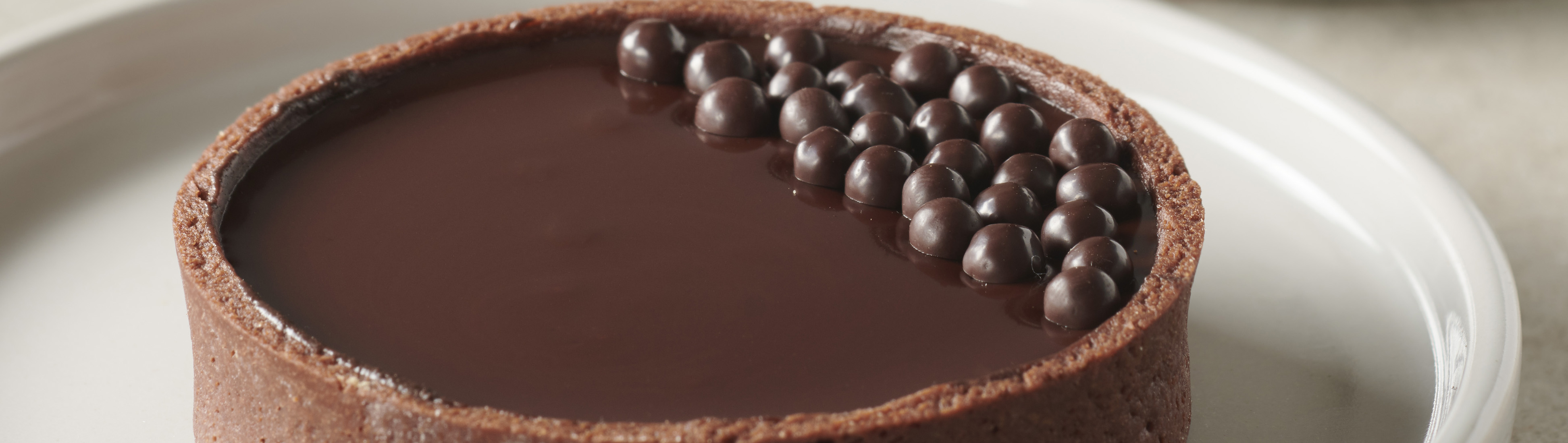 Tarte au chocolat noir