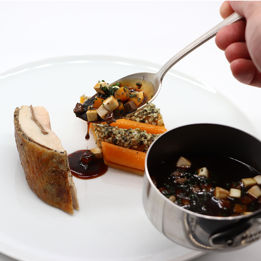 Volaille de Bresse à la truffe