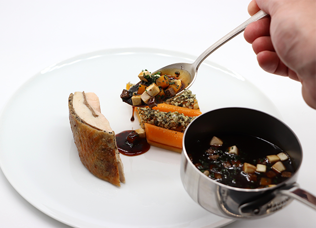 Volaille de Bresse à la truffe