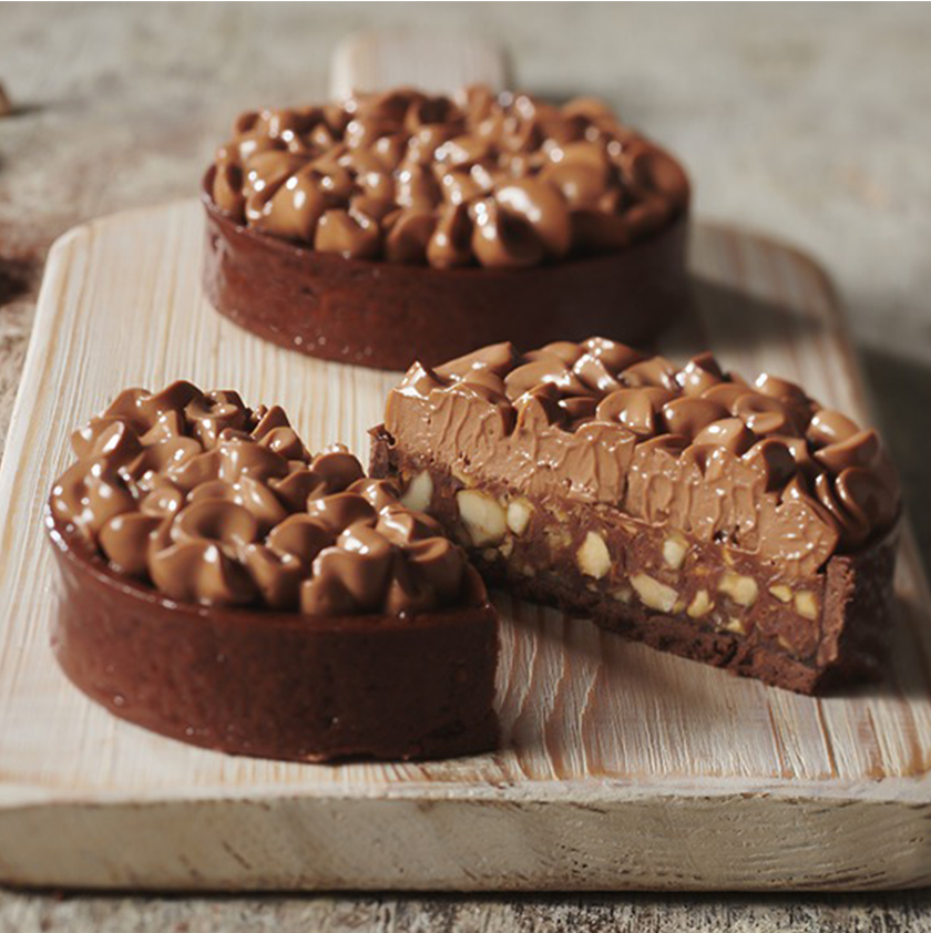 tartelettes chocolat caramel