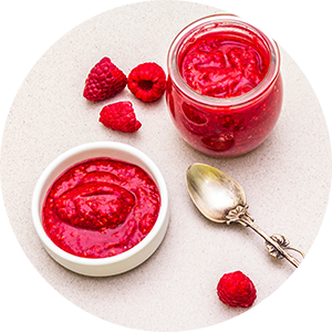 purée de fruit framboise