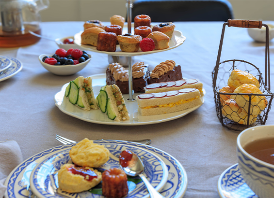 Mignardises pour thé anglais