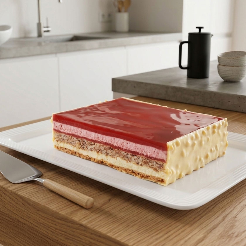 gâteau à la fraise