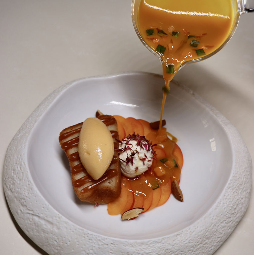 baba au rhum vanille abricot 1