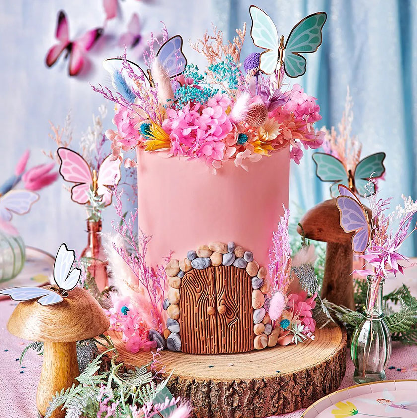 gâteau d'anniversaire fée