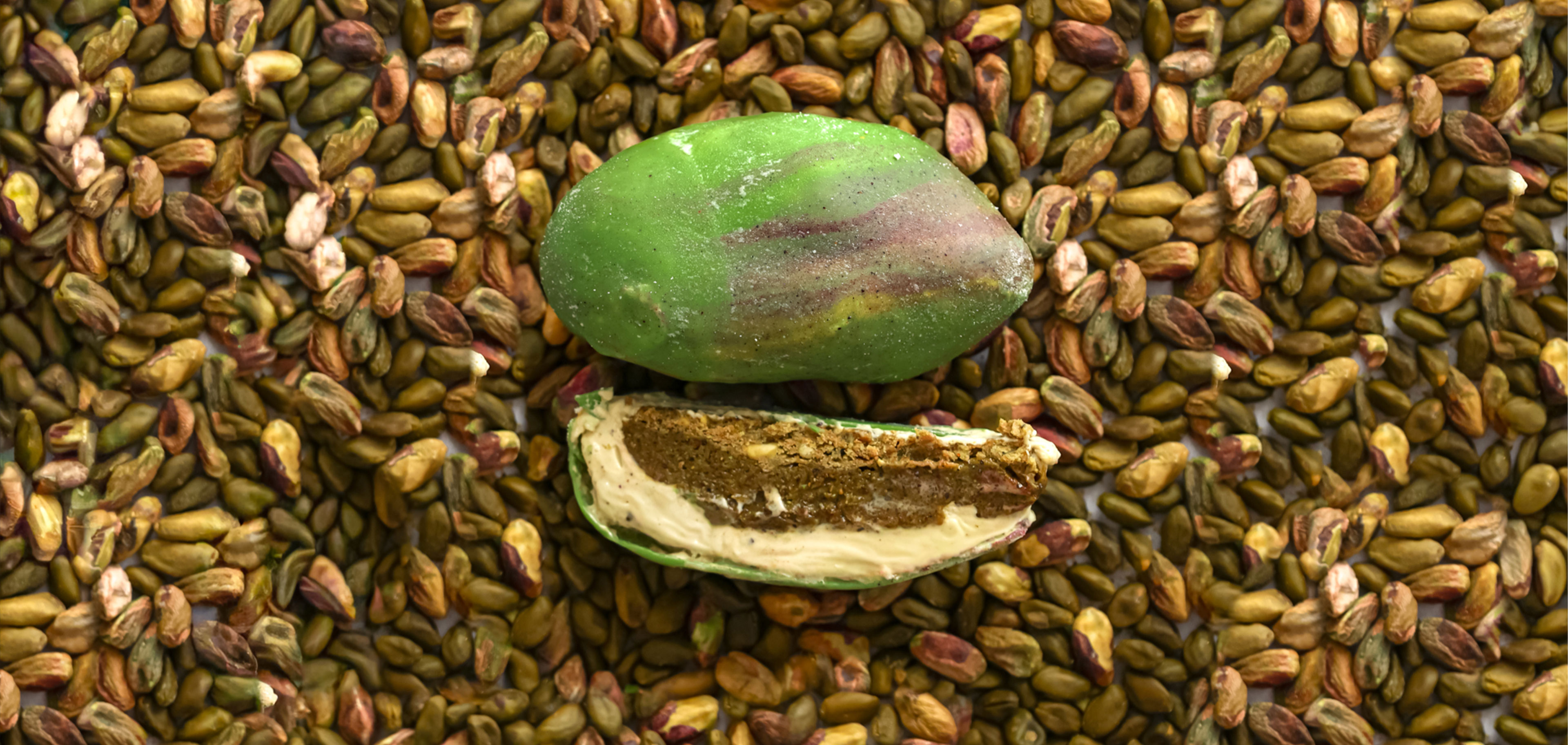 Entremets pistache