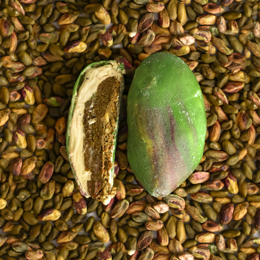 Entremets pistache