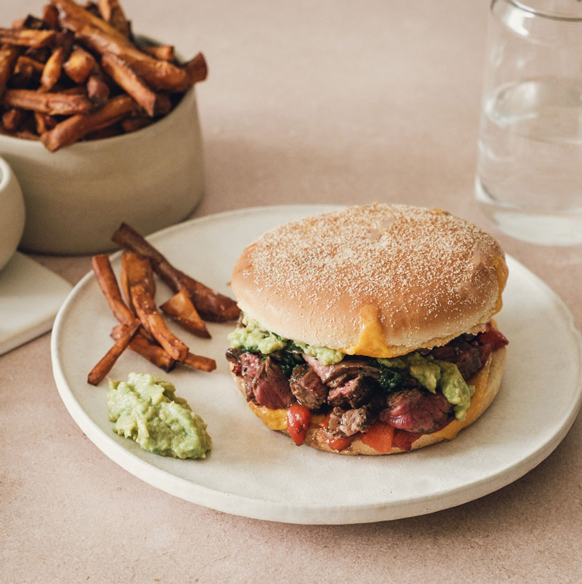 burger bœuf mariné 5