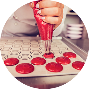 poche à douille macaron