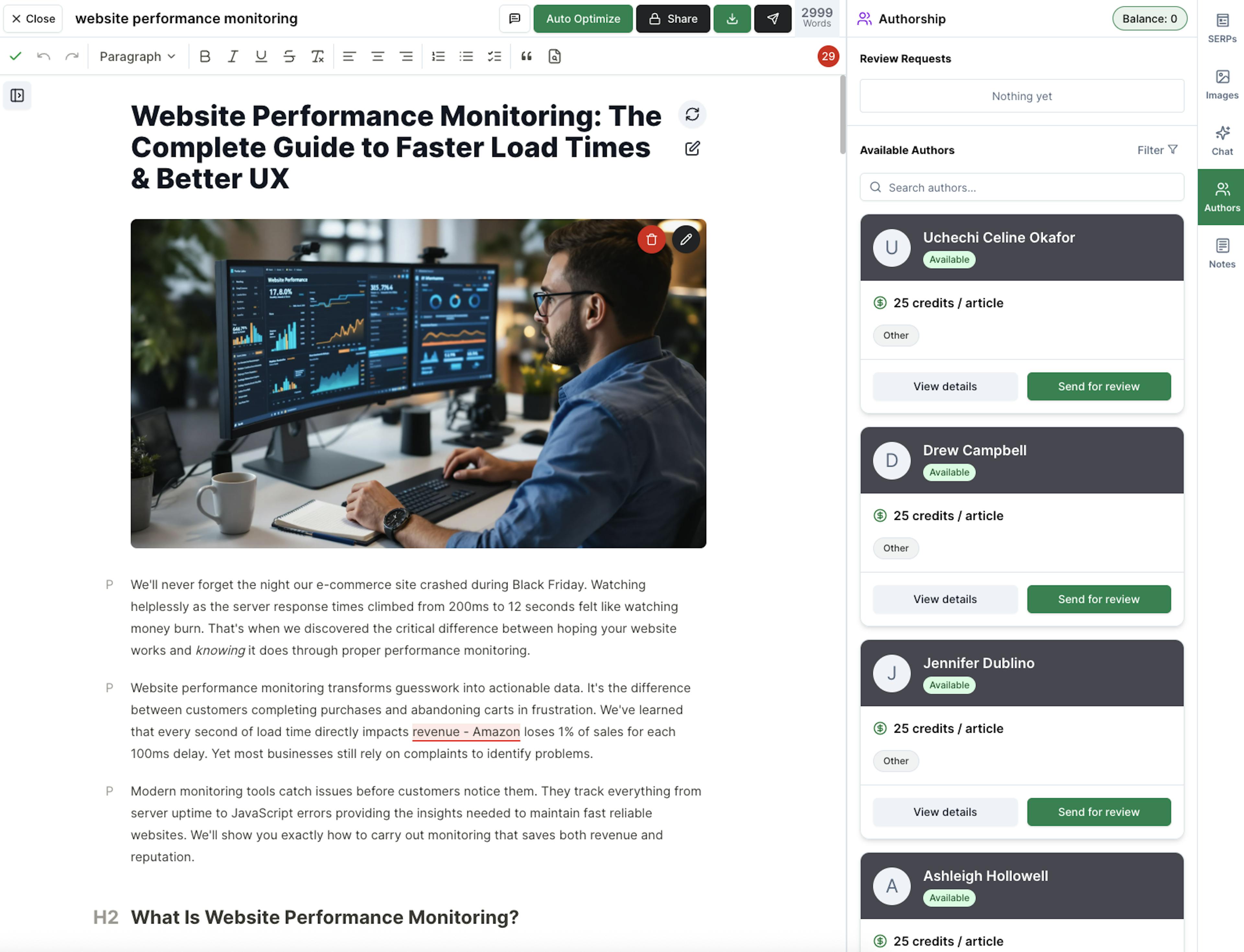 Expertise on Demand