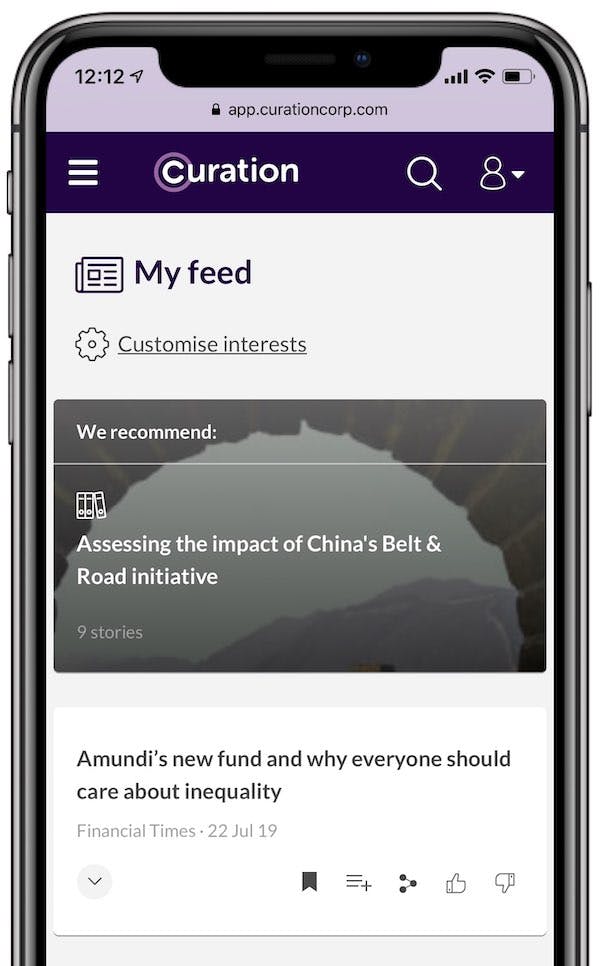 AI-driven feed gets smarter as you use it
