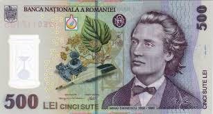 Rumänsk 500 leu sedel, valuta Rumänien 