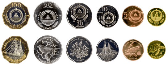 Kapverdiska escudo mynt, Valuta Kap Verde