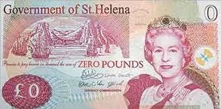 Sankthelenskt pund sedel, valuta Sankta Helena 