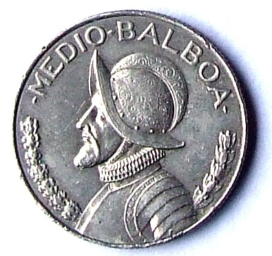 Panamansk Balboa mynt, valuta Panama 