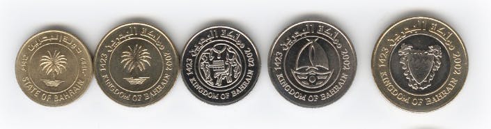 Bahrainsk dinar mynt