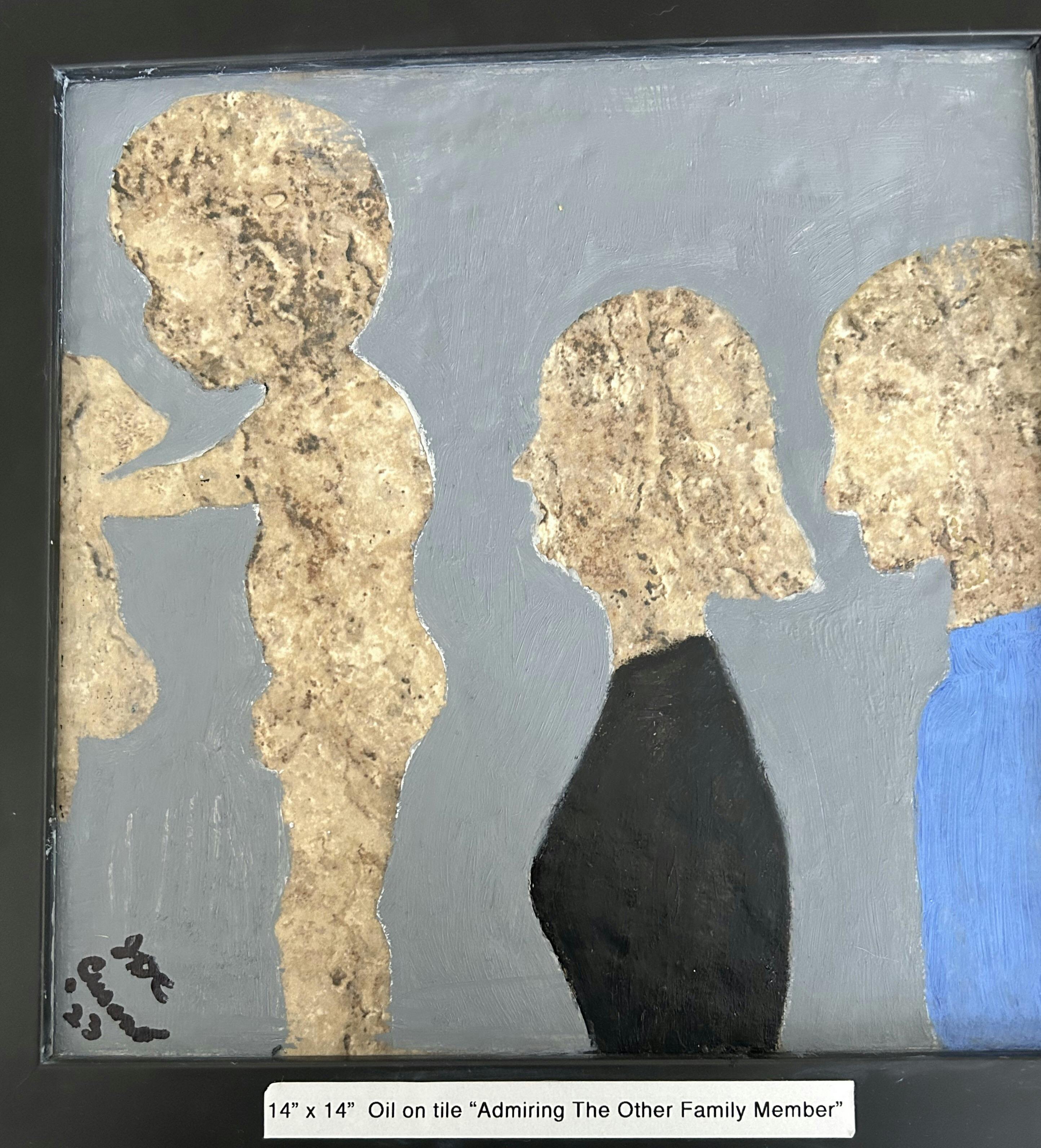 Admiring the other Family Member

Framed 14" x 14"

Oil on tile

$1500.00