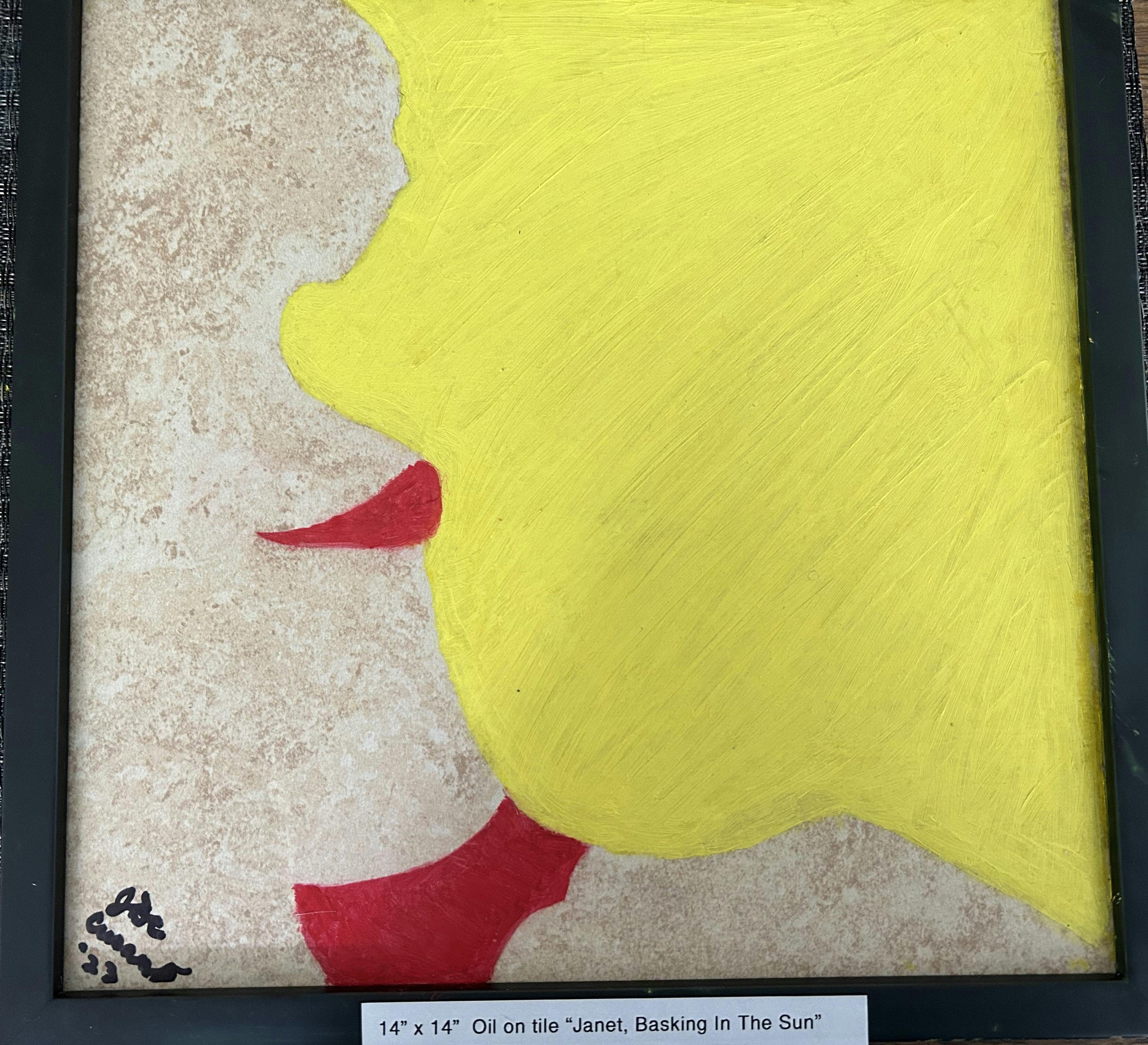 Janet, Basking In The Sun

Framed 14" x 14"

Oil on tile

(SOLD)