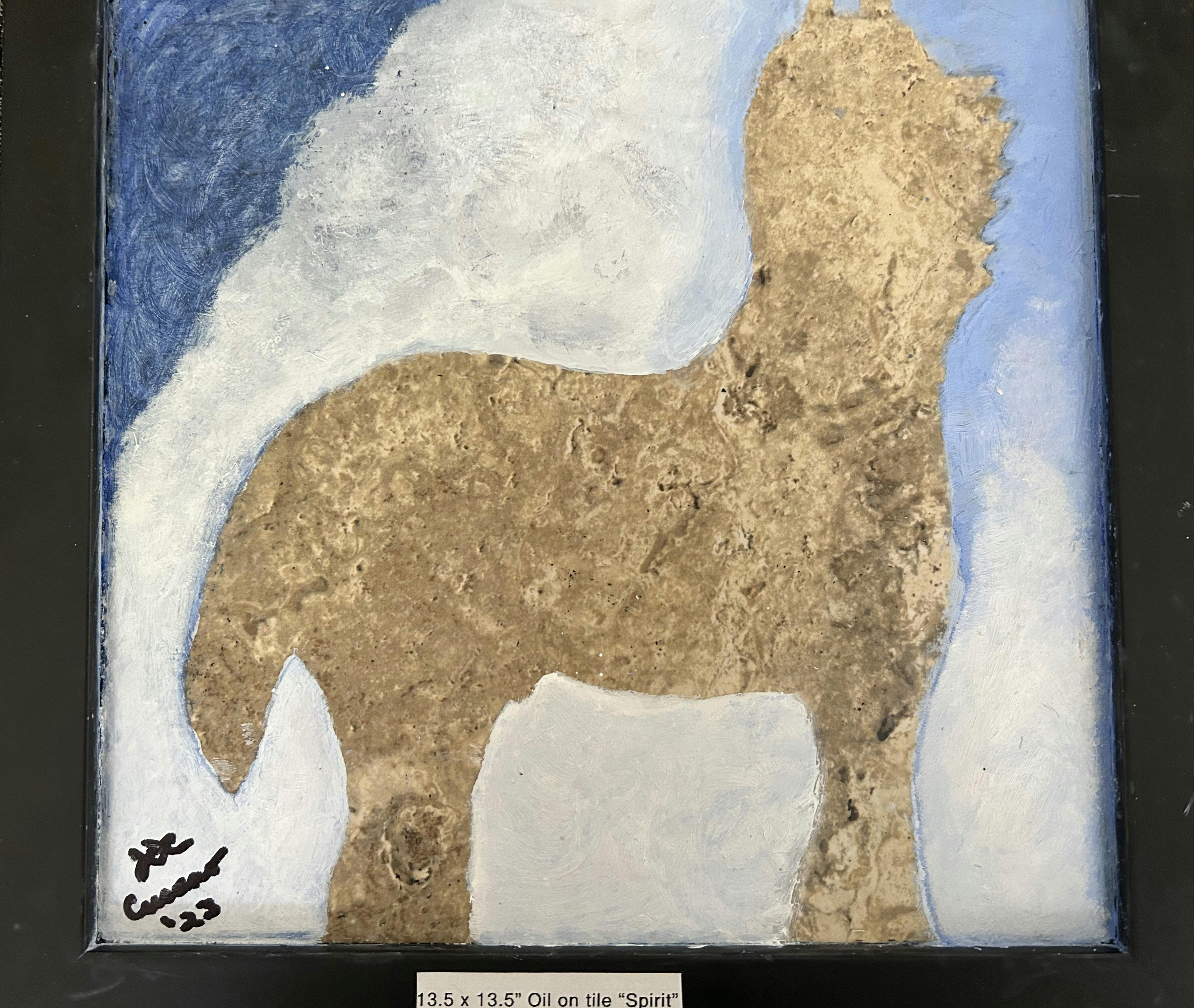"Spirit"

Framed 13.5 "x 13.5"

Oil on tile

$700.00