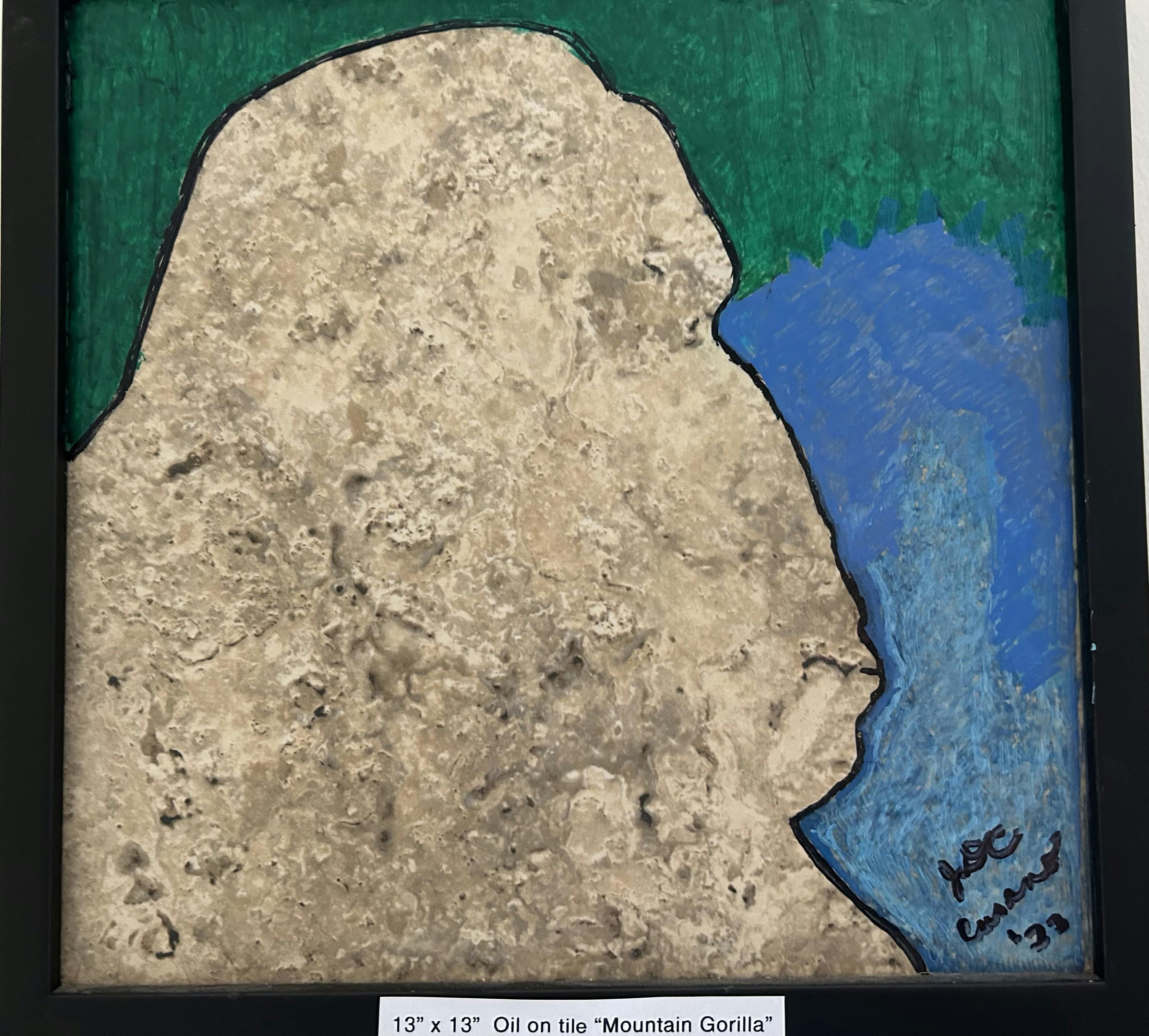 Mountain Gorilla

Framed 12 1/2 " x 12 1/2"

Oil on tile

$550.00