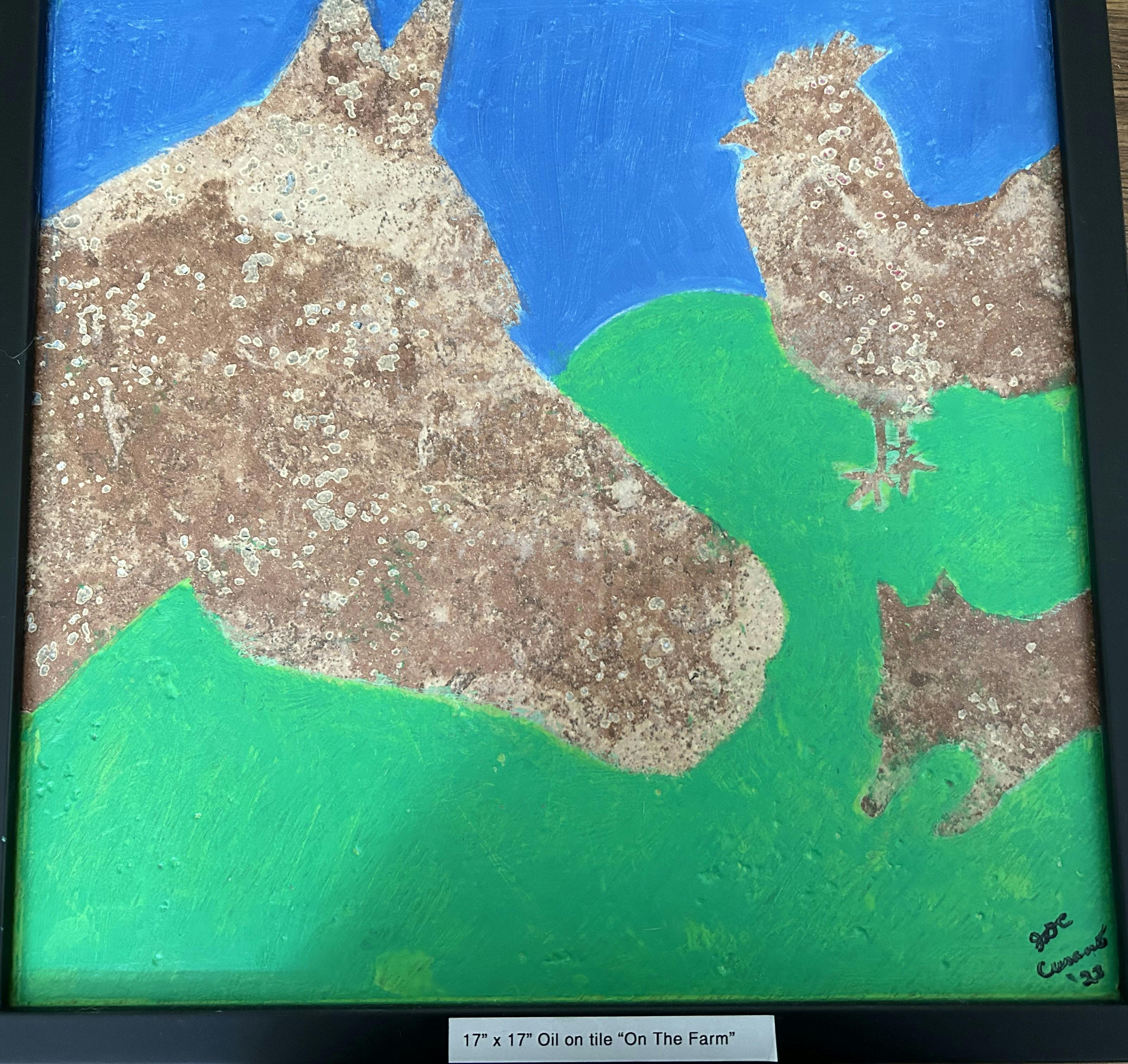 On the Farm

Framed 17 " x 17"

Oil on tile

$1400.00