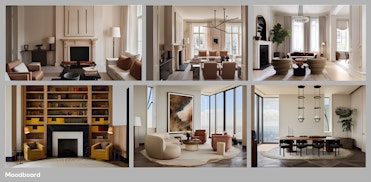 Lux Property moodboard