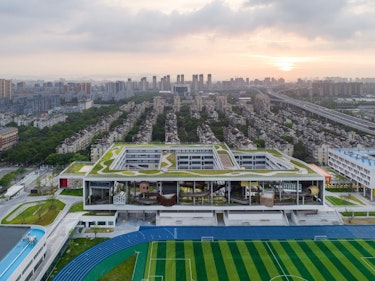 Huizhen High School in Ningbo, Zhejiang Province