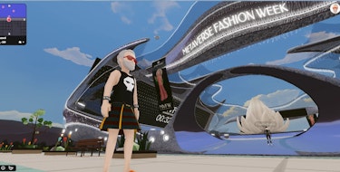 A virtual fashion show