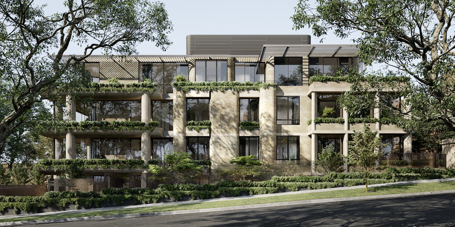 Exterior rendering