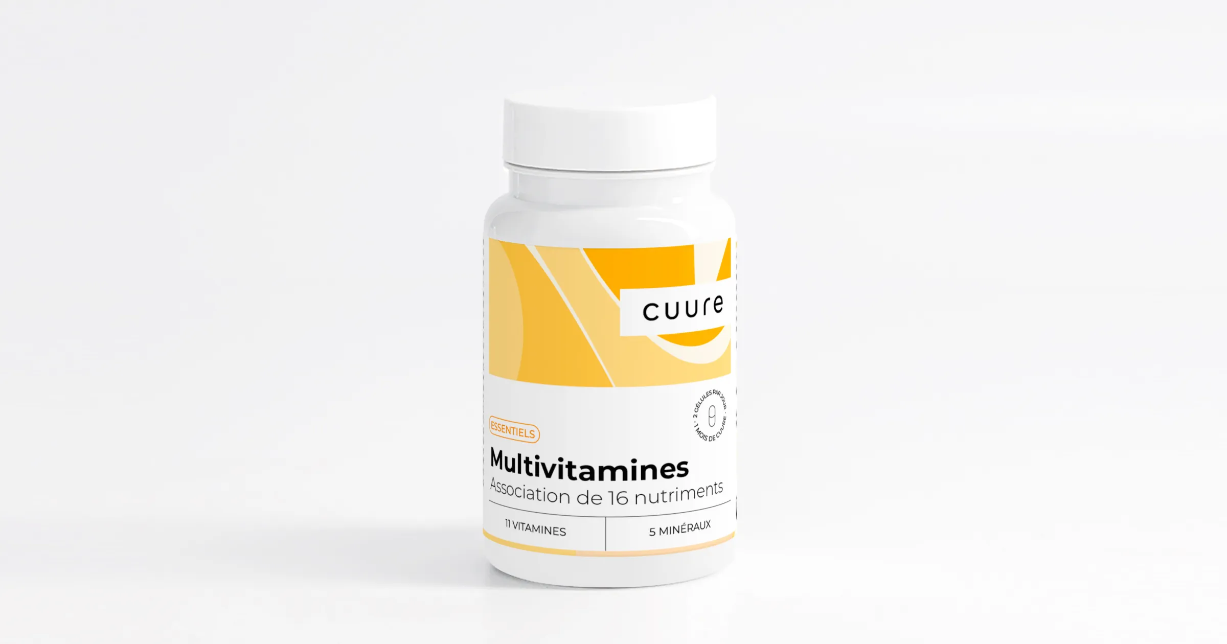 Multivitamines – 60 gélules – 16 Nutriments Essentiels