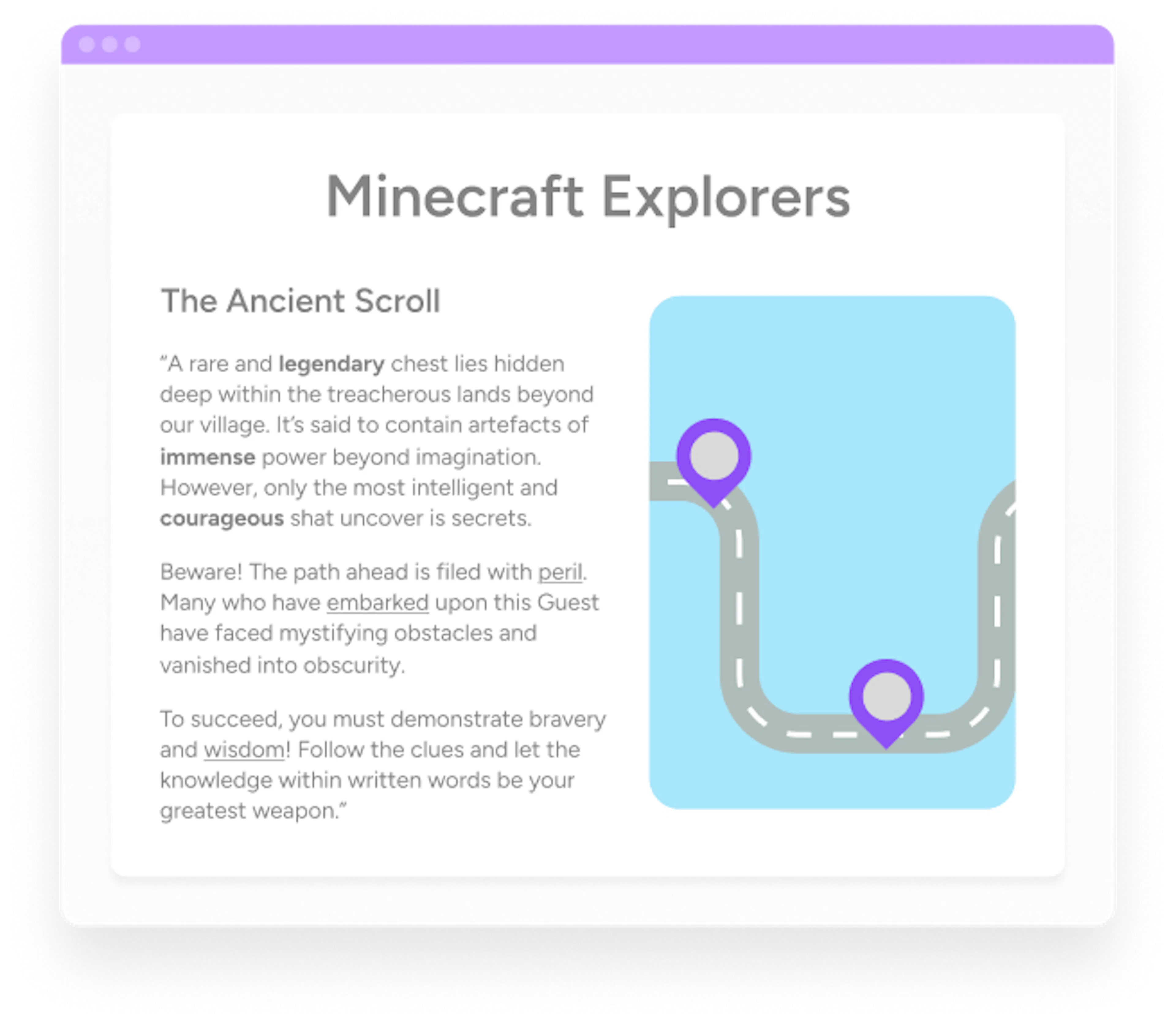 Minecraft Explorers