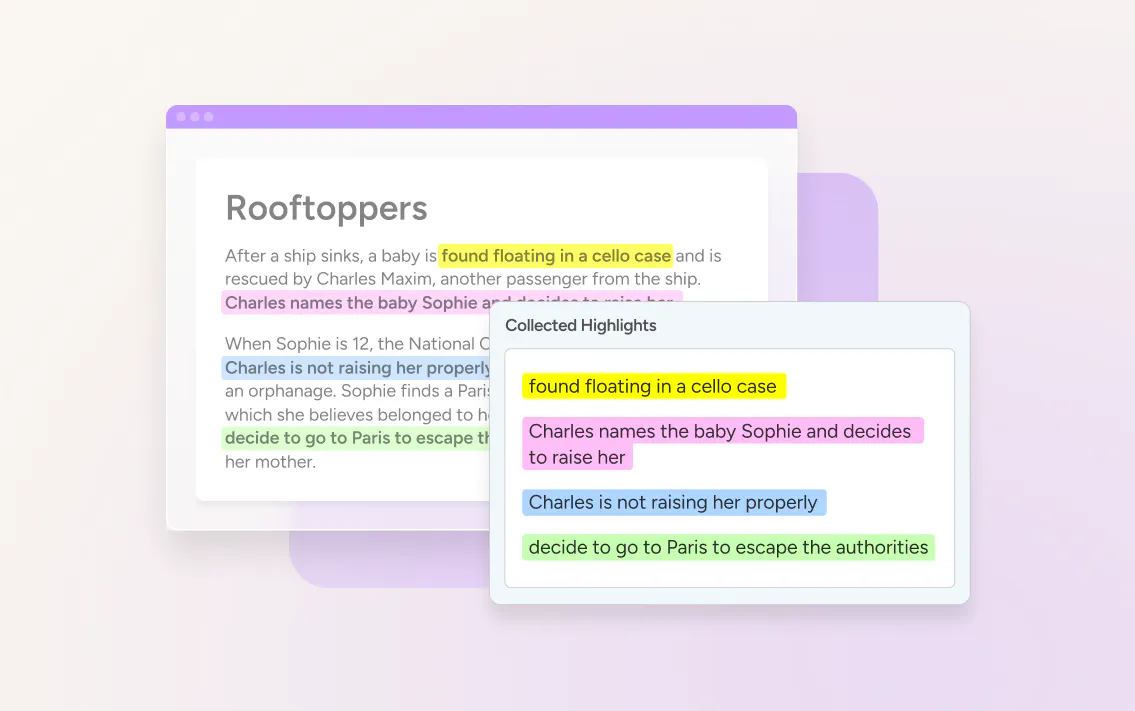 Read&Write highlights feature