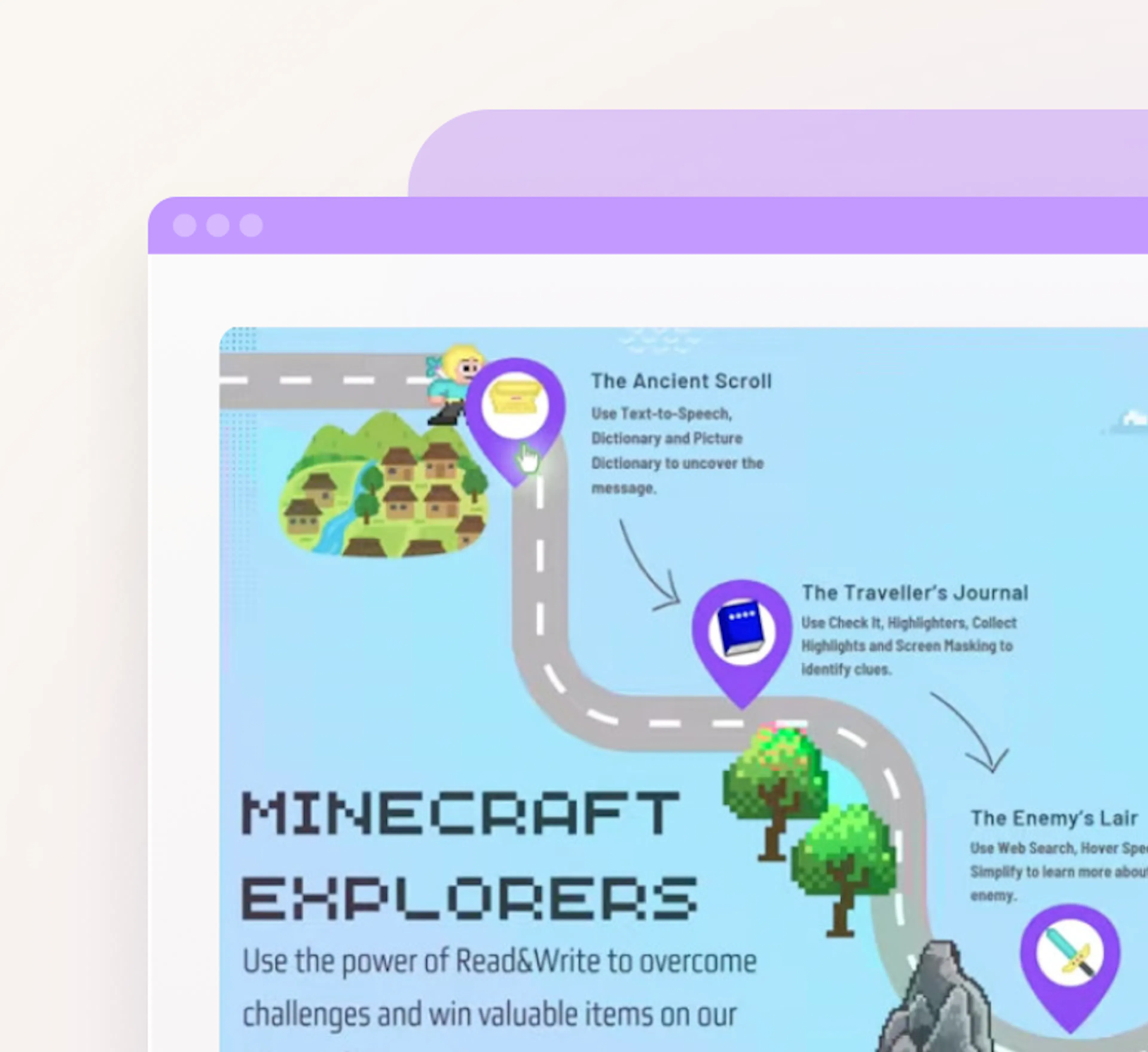 Minecraft Explorers activity