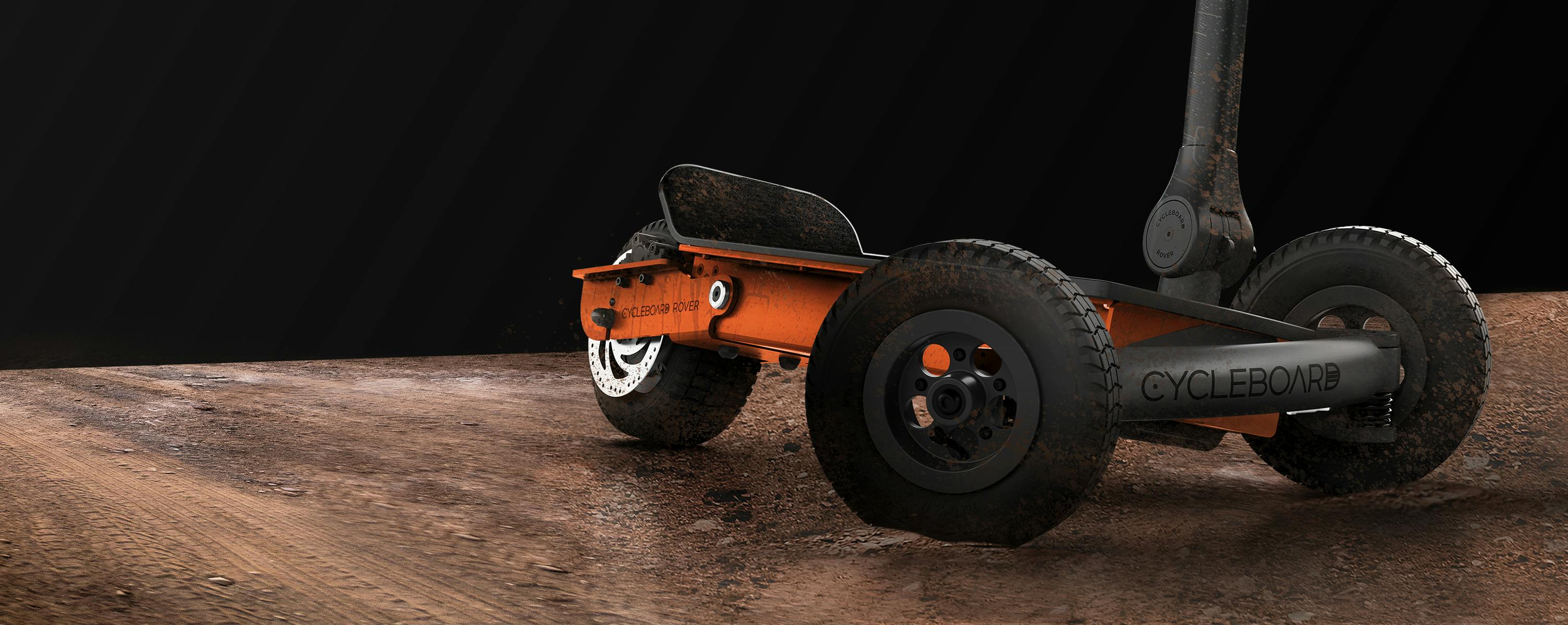 Made for mixed terrain, take your three wheeled scooter made for adults on any terrain you want to tackle
