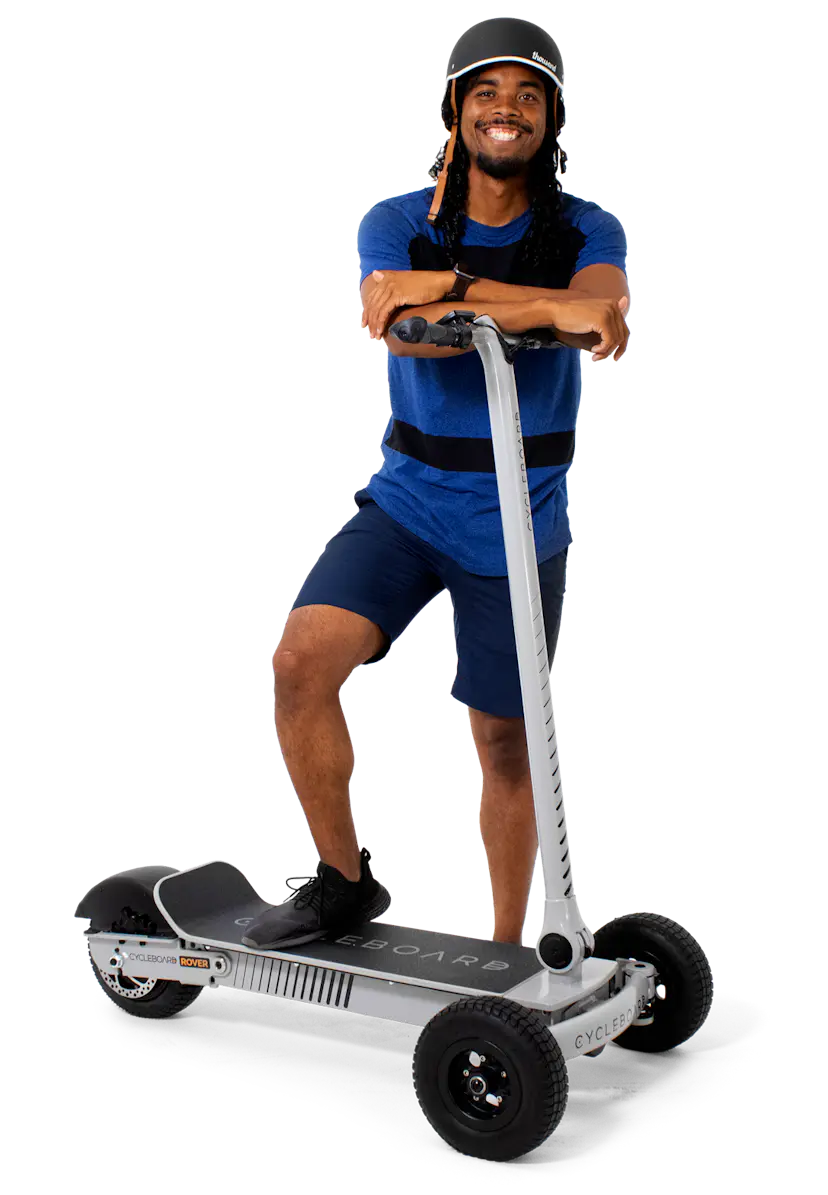 Cycleboard Rover | All-terrain 3 wheeled Electric Vehicle