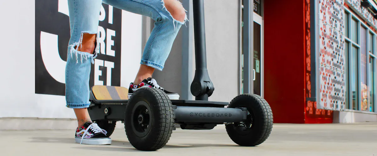 Cycleboard Rover | All-terrain 3 wheeled Electric Vehicle