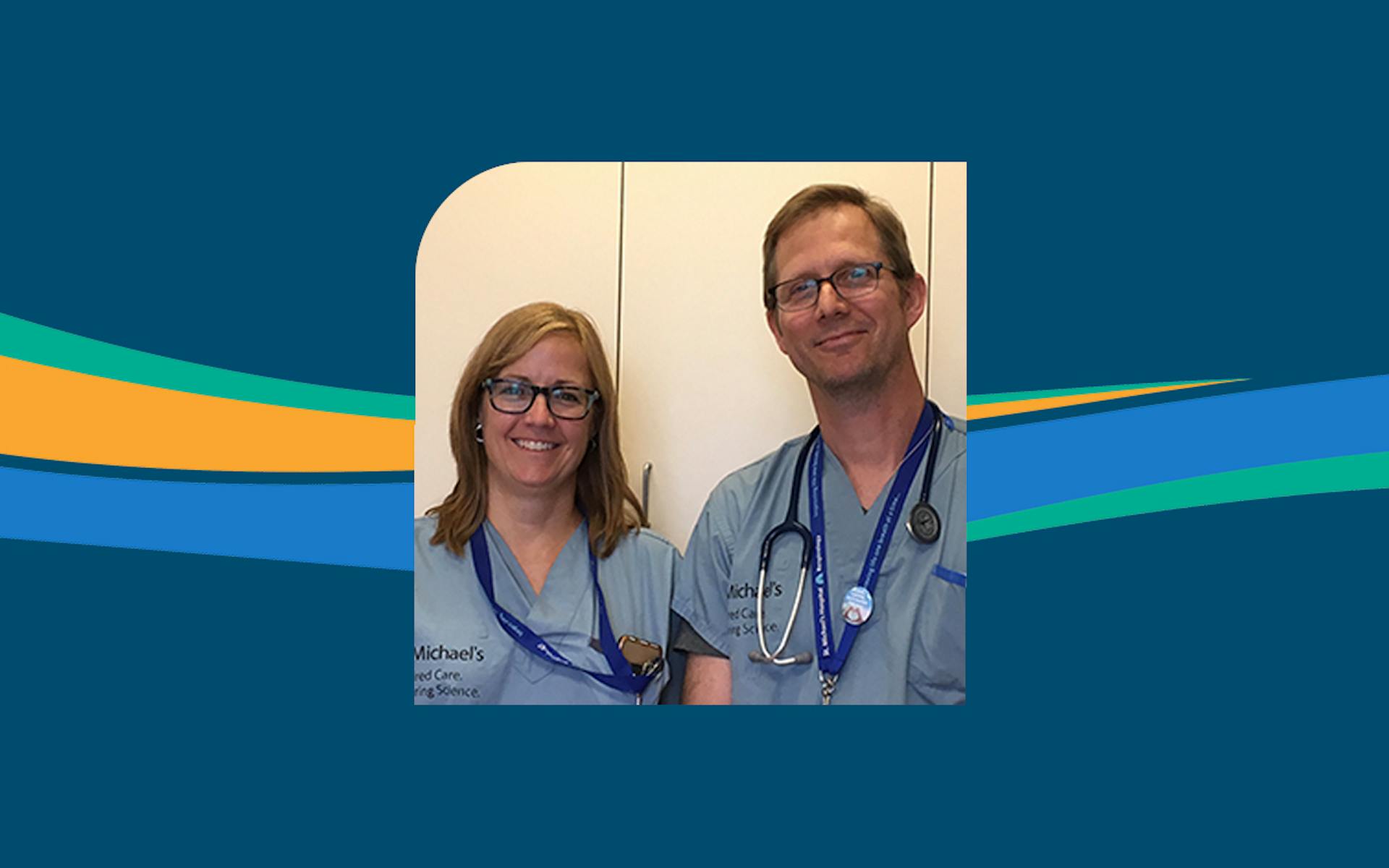 Brent West and Eva Leek, Respiratory Therapists