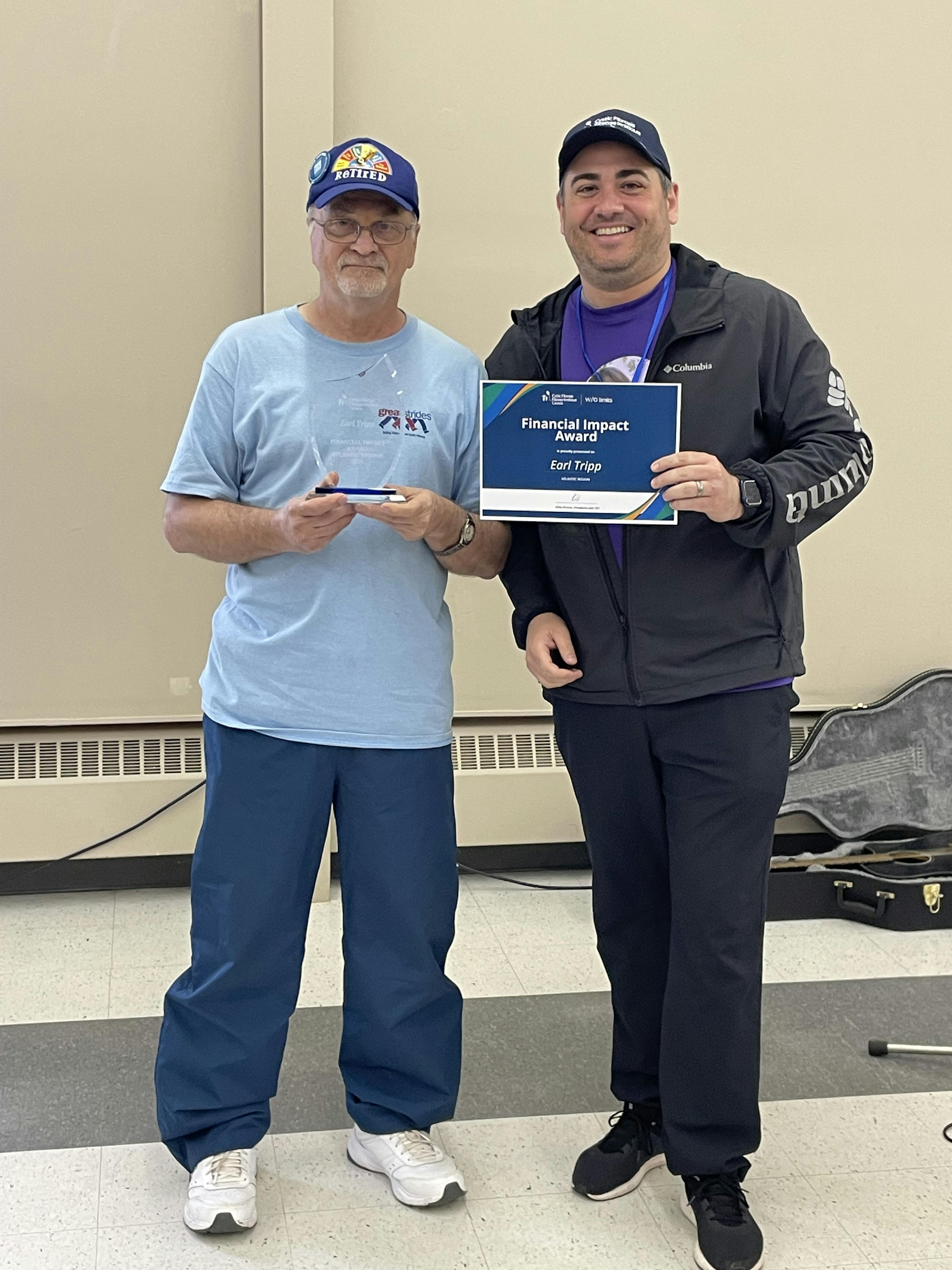 Earl Trip – Financial Impact Award 