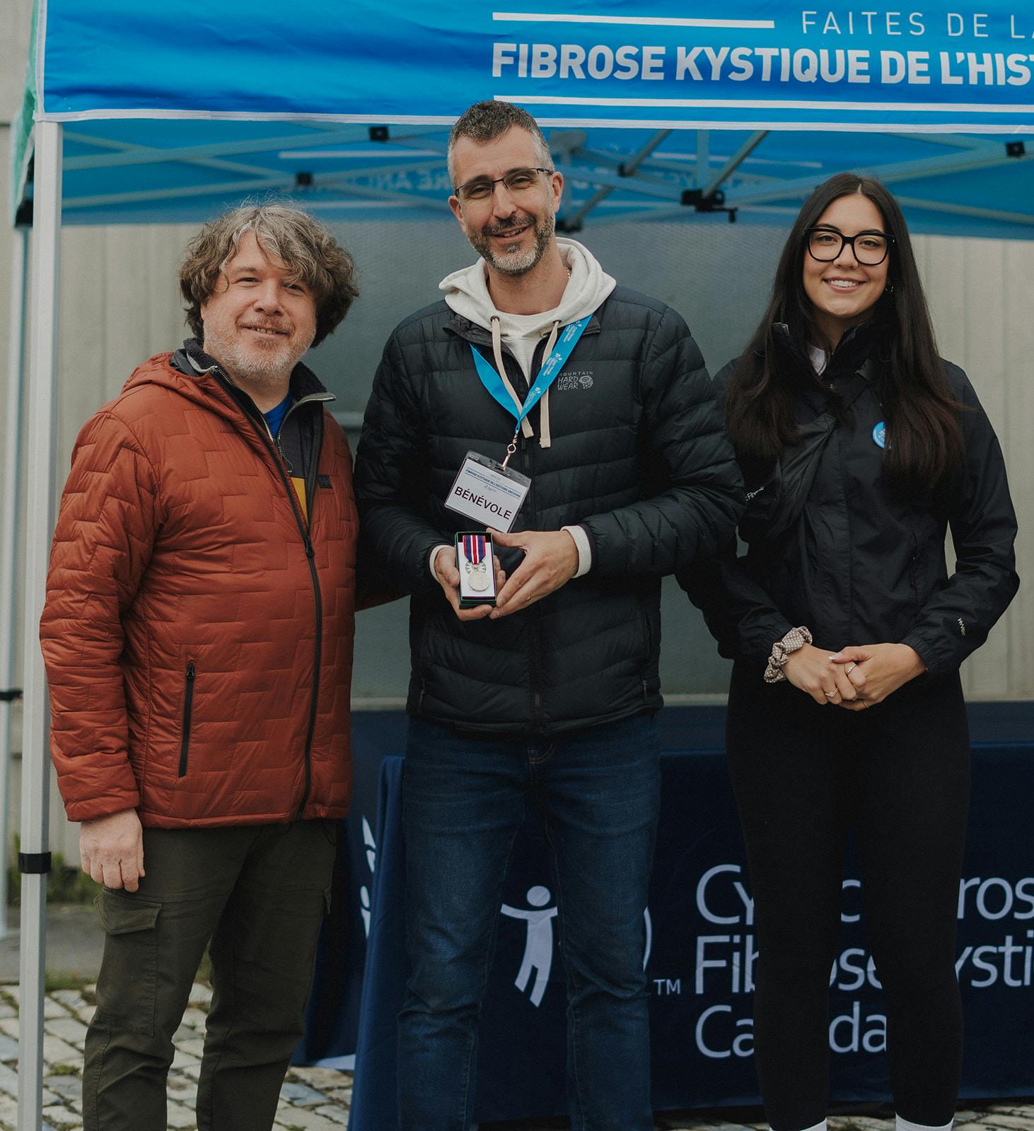 Jean-Sébastien Ferron receives KCCM