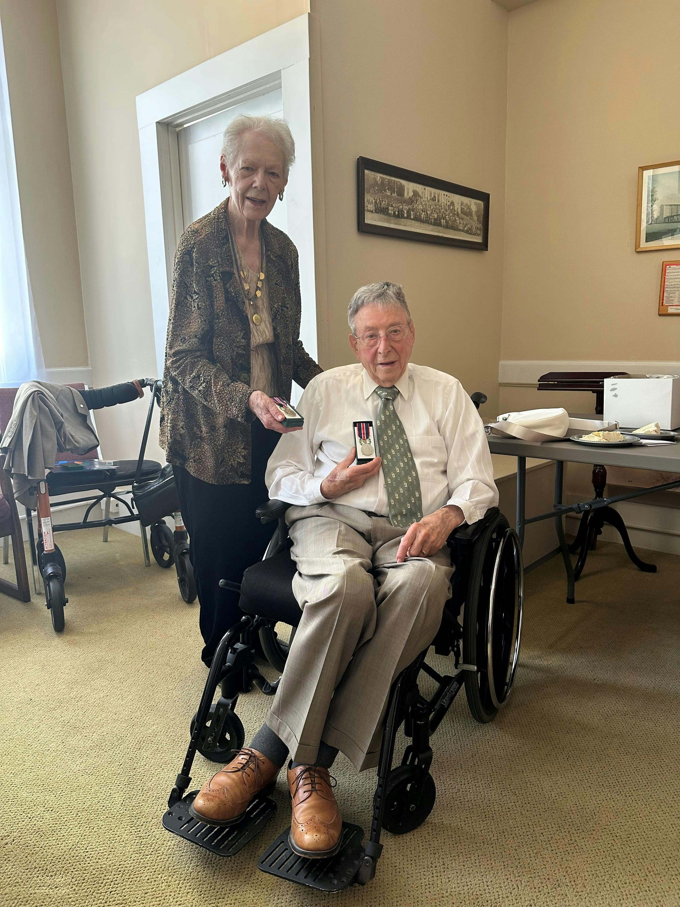 CF Canada founders Doug and Donna Summerhayes receive the King Charles III Coronation Medal